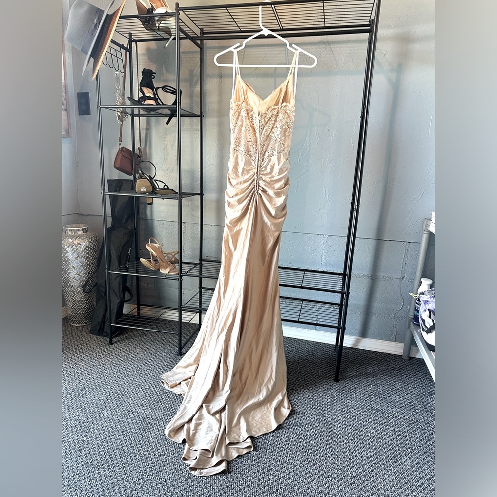 B.Darlin Champagne Gown